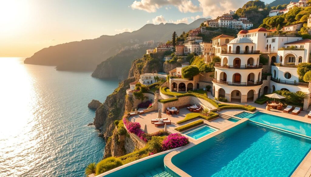 Luxury hotels on the Amalfi coast