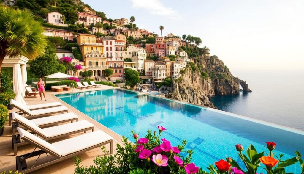 Luxury Amalfi Hotel Pool