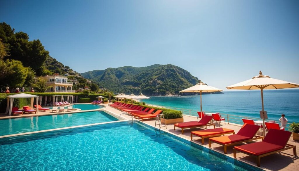 amalfi coast beach club