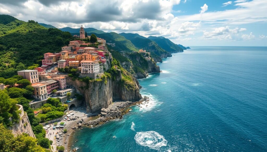 amalfi coast view